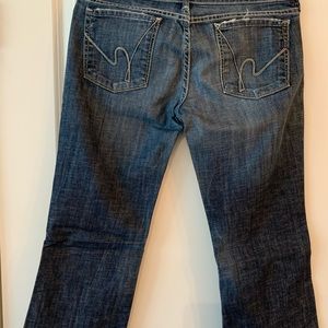 Citizen’s of Humanity low waist crop, Kelly stretch, size 31